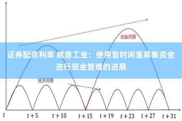 证券配资利率 威唐工业：使用暂时闲置募集资金进行现金管理的进展