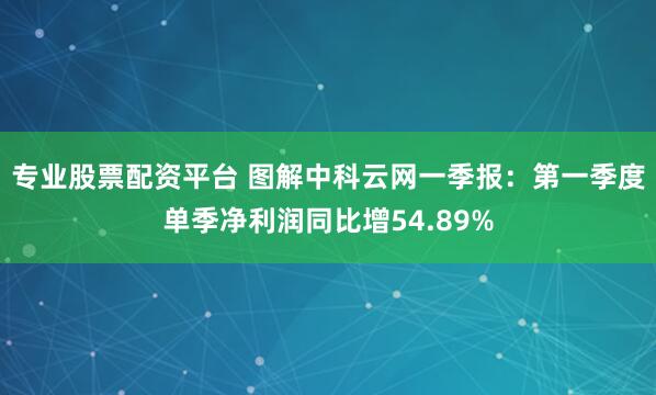 专业股票配资平台 图解中科云网一季报：第一季度单季净利润同比增54.89%